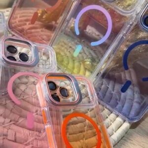 Clear Case MagSafe + Lentes